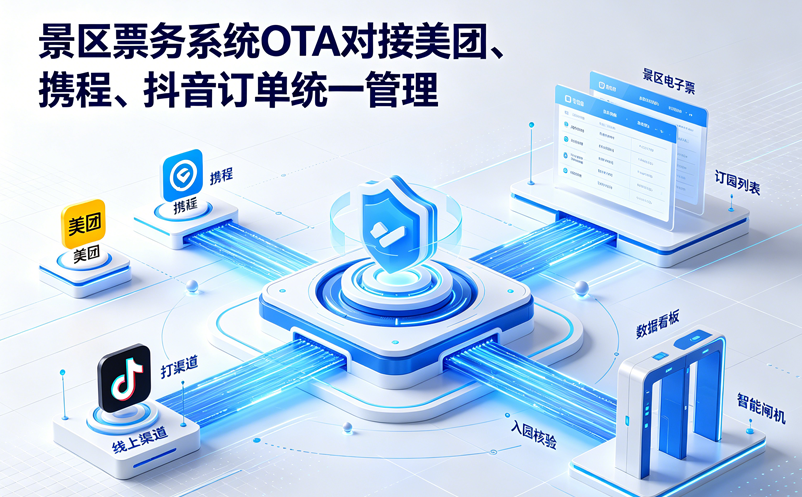 美、抖、携'三国杀':智慧景区票务系统如何帮景区统管多平台